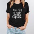 thumbnail image 4 of Valentines Day Gifts T-shirt à Manches Courtes Imprimé à Col Rond pour Femme, 4 of 8
