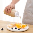 thumbnail image 1 of TIMIFIS Condiment Squeeze Bottles Condiment Squeezing Bottles 11 Ounces with Flip Top Hot Condiment Bottles Squeezing for Condiments Oil Icing Liquids Kitchen Gadgets, 1 of 7