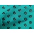 thumbnail image 4 of oneOone Cotton Poplin Fabric Floral Block Print Fabric By The Yard 42 Inch Wide, 4 of 4