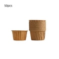 thumbnail image 2 of Cupcake Cup Disposable Lidless Baking Paper Cake Box Packaging Box Special Baking Resistance Of 50 Sets, 2 of 6