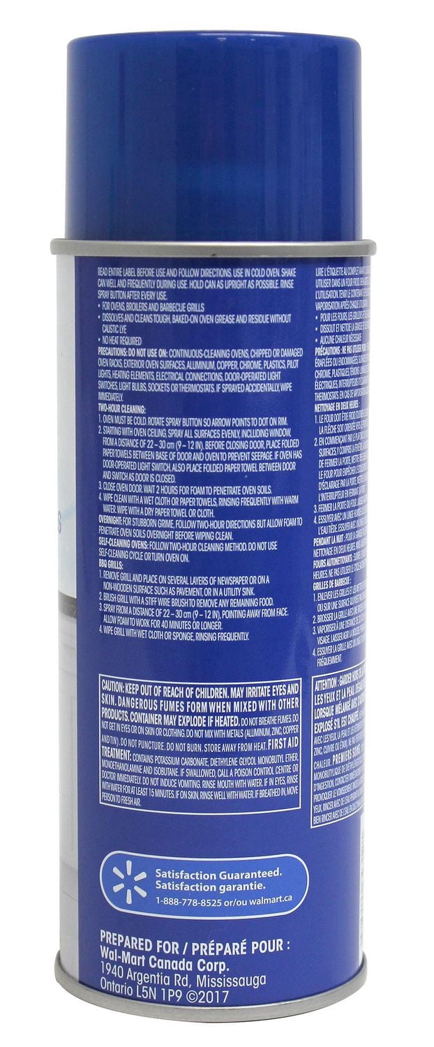 Nettoyant pour le four sans émanations Great Value