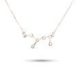 thumbnail image 3 of pitrice Ins Constellations Theme Friendship Necklace Rhinestone Comfortable Delicate with Display Card Pendant for Lover Festival Gifts Virgo Silver, 3 of 6