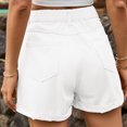 thumbnail image 3 of Womens Jeans Size 14 Spring and Summer New Womens Button Zipper Solid Fashion Casual Short Jeans Womens Jeans Size 12 Womens Jeans Size 16 Womens Jeans Size 10 Womens Jeans Size 8, 3 of 6