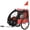 Red, variant on Aosom 2-Seat Kids Child Bicycle Trailer, Red