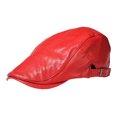 thumbnail image 4 of ZheElen Flat Cap Chic And Stylish Easy To Clean Comfortable And Lightweight MenBerets red 5Set, 4 of 6