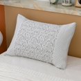 thumbnail image 2 of Fesfesfes Thickened European Style Pillowcase and Pillow Towel Jacquards Pattern Bedding Set,Soft Durable Decorative Pillow Covers for Bedroom(19.7x42.5 Inch), 2 of 5