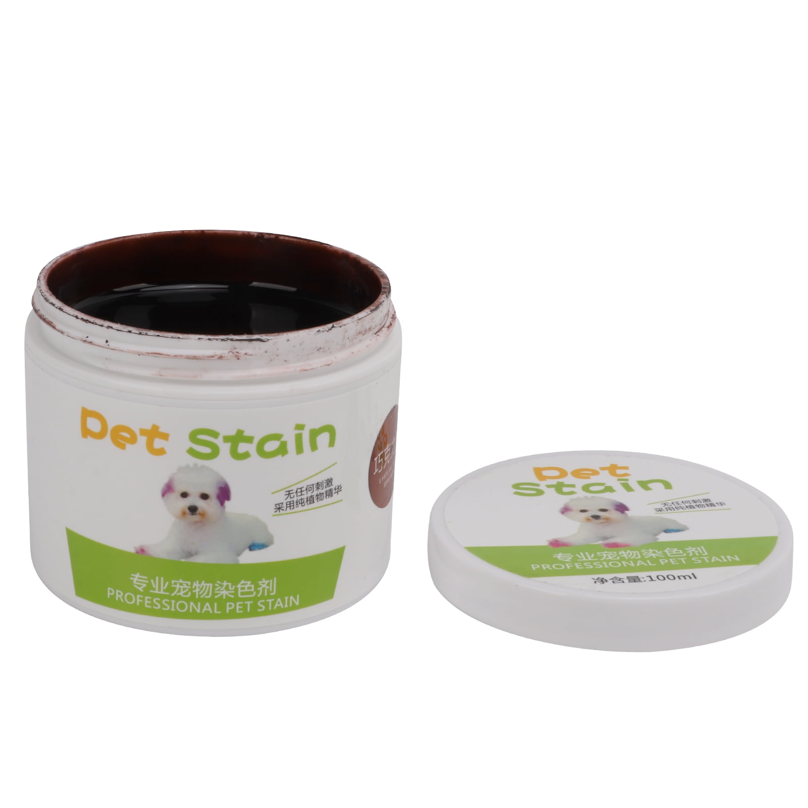 Loewten Pet Hair Coloring Cream, Pet Hair Dye Cream Bright Color For Pet Dogs