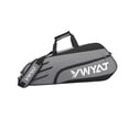 thumbnail image 4 of jinwen Badminton Racquet Bag Gym Bag Sports Equipment Bag Portable Racket Carry Bag Gray Black, 4 of 9