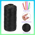 thumbnail image 4 of Uxcell Nylon String 3 Strands Twisted Mason Line 1.5mm x 218 Yards, Black, 4 of 6