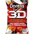 thumbnail image 1 of Discontinued Doritos 3D Crunch Chili et Fromage Nacho Collations de Maïs Aromatisées, 1 of 8