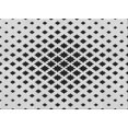 thumbnail image 1 of Ahgly Company Tapis d'Intérieur Lavables en Machine Rectangle Transitionnel Gris Platine, 2' x 5', 1 of 7