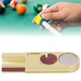 thumbnail image 2 of Khall Gold U‑Shape Cue Tip Trimmer Shaper Pool Table Stick Repairer Tool Billiard Accessories,Cue Tip Trimmer,Billiard Accessories, 2 of 9