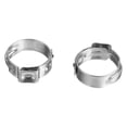 thumbnail image 3 of 10 Pcs PEX Stainless Steel Clamp Ring Crimp Fittings Single Ear Clamp Hose Clamps, 3 of 7