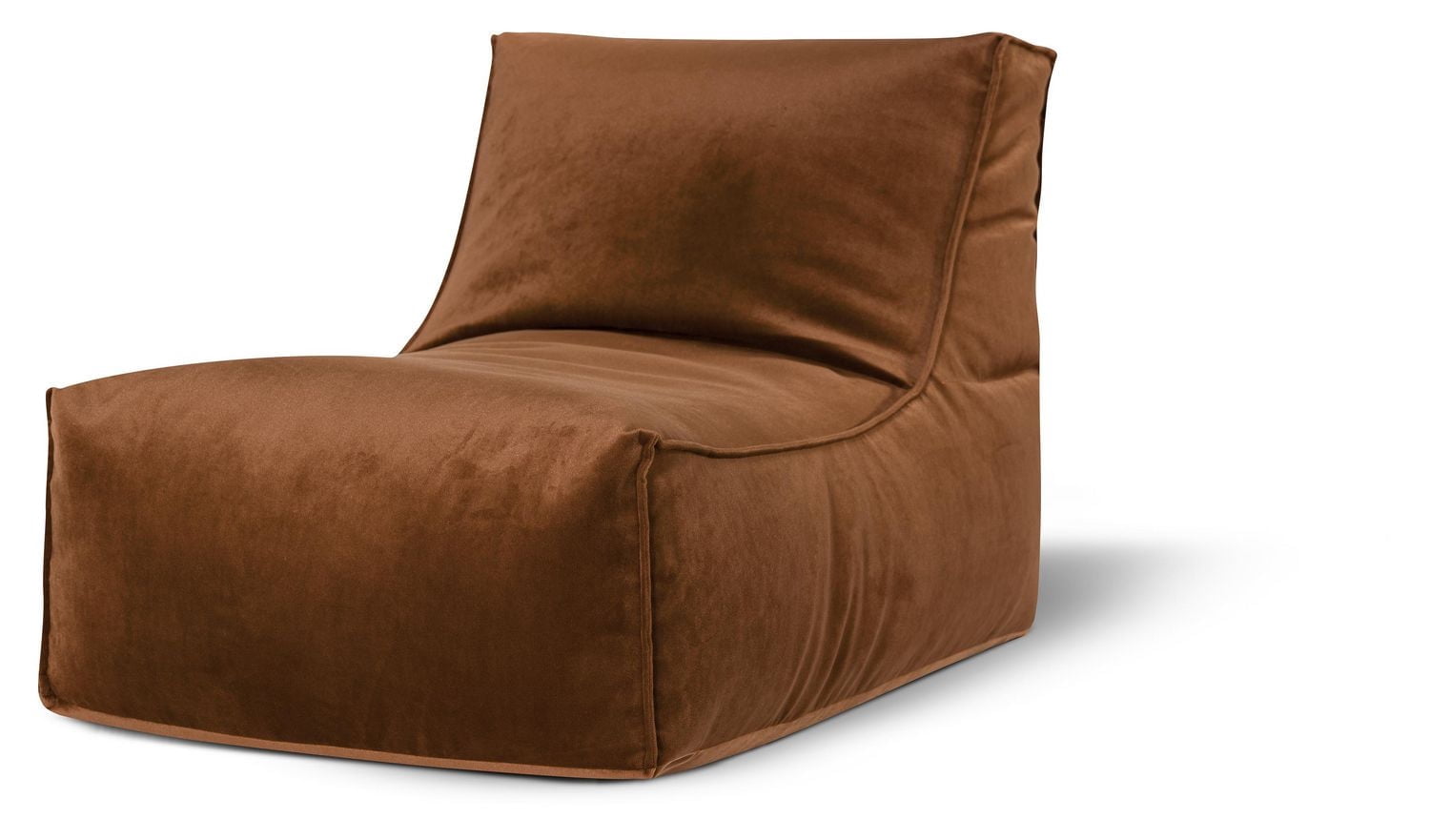 Fauteuil poire Gouchee Home Rock Velvet Cuivre – Velours polyester avec rembourrage en billes de polystyrène, adapté aux adultes et aux adolescents, siège léger et portable pour dortoir ou salon