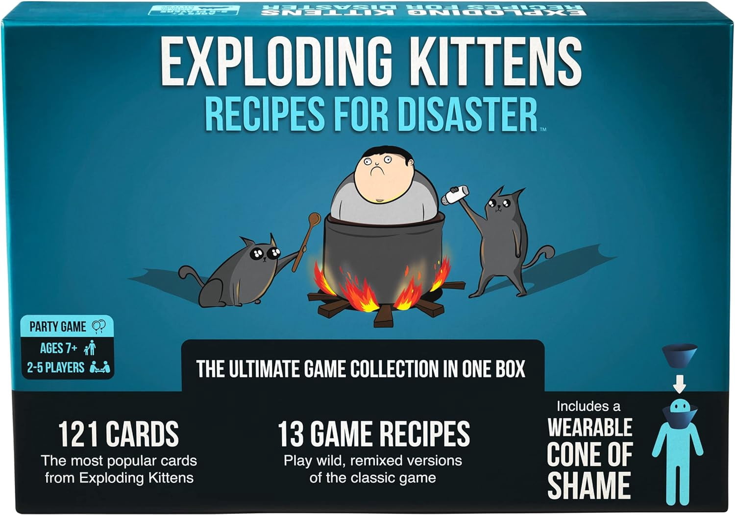 Exploding Kittens Recipe - Card Game for Adults, Teens and Kids - Fun Family Games