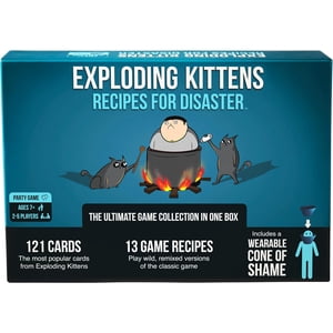 Exploding Kittens Recipe - Card Game for Adults, Teens and Kids - Fun Family Games