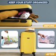 thumbnail image 4 of PinesC Vacuum Storage Bags (Transparent) | Pack of 6 | 2 Jumbo Bags, 2 Large Bags, 2 Medium Bags | Compression Storage Bags for Clothes, Beddings, & Pillows | Reusable Storage Bags i, 4 of 5