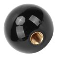 thumbnail image 3 of Knob Shifter Ball, Gear  Lever Head Easy Installation 54mm Head Diameter Universal With Adaptor For  Most Models For  Most Models Black, 3 of 8