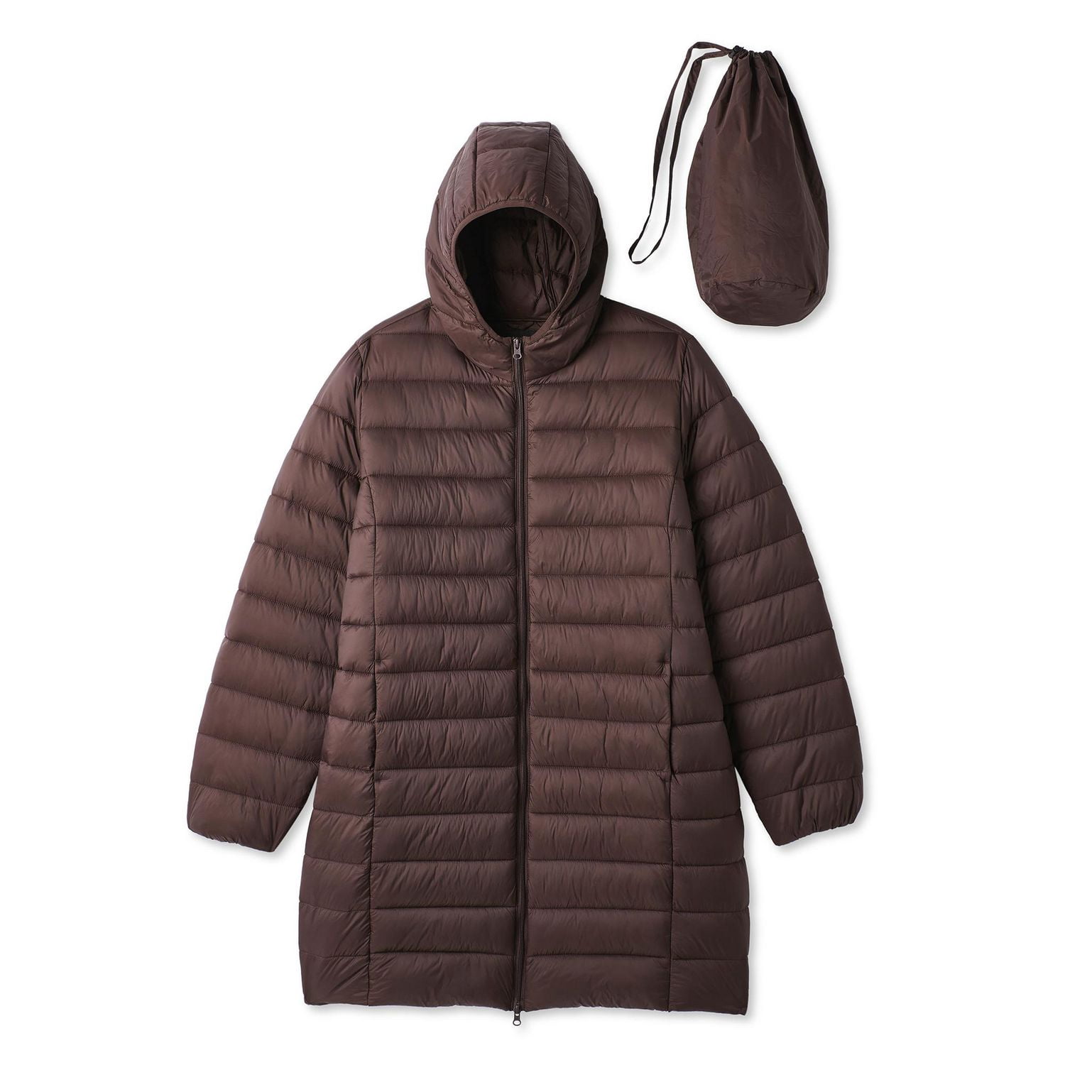Doudoune compressible longue George Plus pour femmes