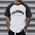 thumbnail image 3 of BOBOGOJP Chemises Classiques à Manches Courtes pour Hommes Col Rond Uni T-Shirt à Manches Courtes avec Poche (Blanc,m), 3 of 4