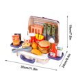 thumbnail image 4 of Leutsin Toys Games Kids,Play Kitchen,Simulation Kitchen Toy,Christmas Decorations,Baby Toys Clearance,Children's Simulation Kitchen Tableware Set Dressing Tools Supermarket Play House Handbag Toy, 4 of 9