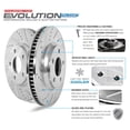 thumbnail image 4 of Power Stop JBR1396XPR Rear Evolution Drilled & Slotted Rotor Pair For Lexus GX460 2010-2023, Toyota 4Runner 2010-2024, Toyota FJ Cruiser 2010-2014 [Model Specific], 4 of 4