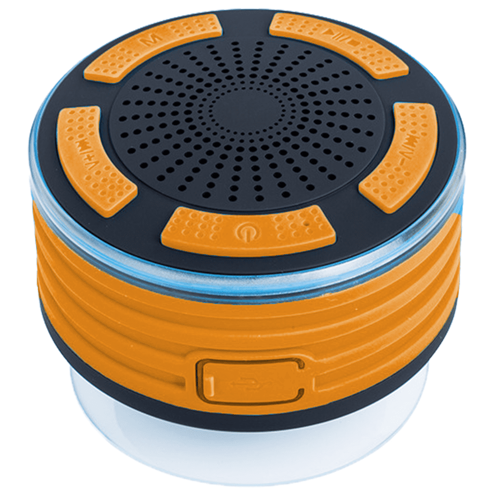Radio de Douche Portable Étanche Bluetooth Illumination Antichoc