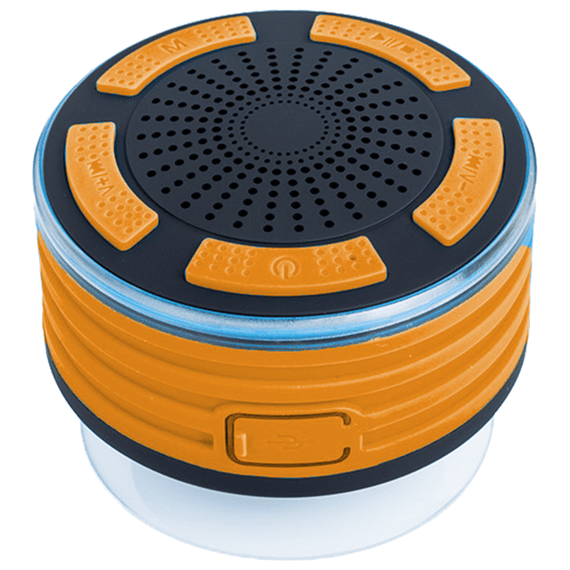 Radio de Douche Portable Étanche Bluetooth Illumination Antichoc