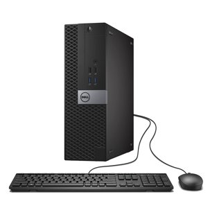 Dell Optiplex 3050 SFF Bureau PC, Intel. i5-6500 3,2 GHz 4 Noyau, 16GB DDR4, 256GB SSD, WiFi, DVD-RW, Gagner 10 Pro, Clavier, souris (renouvellement)