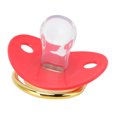 thumbnail image 4 of Ultra Light Silicone Pacifier, Safe Newborn Pacifier with Symmetrical One Piece Design, Easy To Clean, 6 Optional Colors, Lovingly Baby Pacifier for 618 Months Infant, 4 of 7