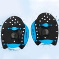 thumbnail image 3 of Pagaies à Main de Natation pour Enfants et Adultes, Ajustables, Professionnelles, Entraînement à la Nage, Pagaies Plates à Main pour Hommes, Femmes, Enfants, Bleu P, 3 of 8