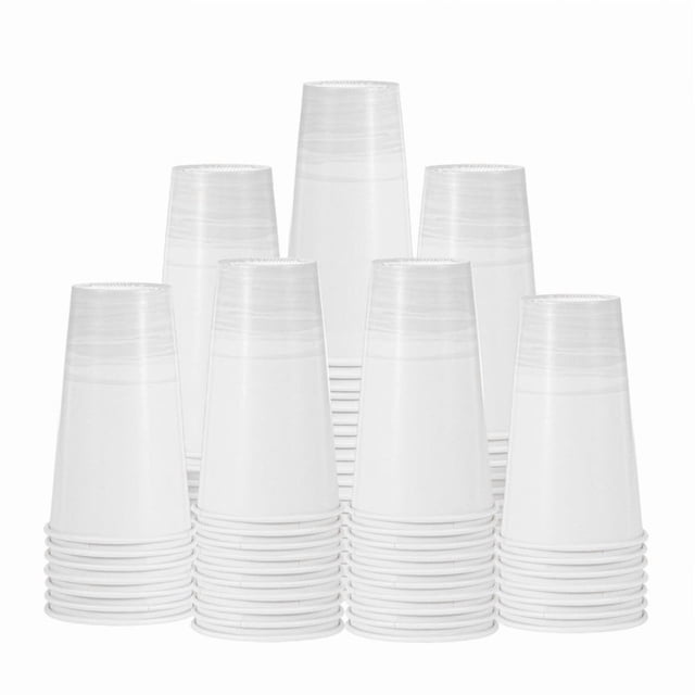 Café Express (500 Count) 22oz - 651 ml Drinking Paper Cups, Disposable Beverage Drinking Cold Cups for Parties, Picnics, Events, Take-Out