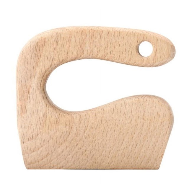 Classic Kitchen Accessories, Wooden Children's Cooking Set with Blunt Edges for Easy Vegetable and Fruit Cutting Unleash Fun In Play Kitchen Role Play