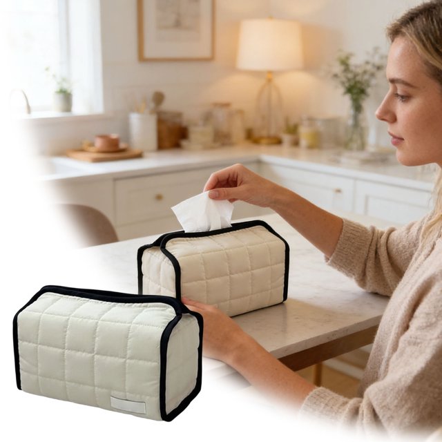 BotaniNest Portable Wet Wipe Roll Dispenser Pouch Compact Travel For Care And Home Cleaning