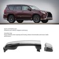 thumbnail image 4 of Poignée de Porte Extérieure de Voiture Haute Résistance avec Aspect Sportif et Prise Confortable pour GX460 2010 2021, 4 of 7