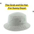 thumbnail image 4 of ORUYROP Unisex Washed Cotton Bucket Hat Summer Outdoor Cap, 4 of 6