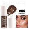thumbnail image 2 of Summer Savings Xihbxyly Liquid Blush For Lips And Cheeks Fine Shim Highlight Contours Moisturizing Color Developing Rouge Blush 4.5ml for Indoor/Outdoor, 2 of 2