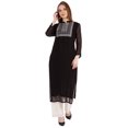 thumbnail image 1 of Phagun Kurta Ethnique Indienne pour Femmes Kurti Brodé de Designer Tenue Traditionnelle la Robe, 1 of 6