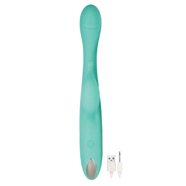 Princess Petite Pleaser Rabbit Vibrator, Aqua