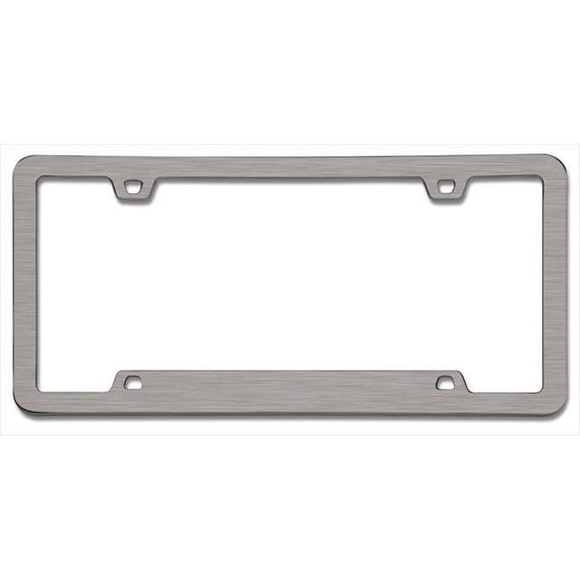 Cruiser Accessories 15190 Neo Sport License Plate Frame- Brushed Nickel