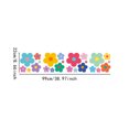 thumbnail image 2 of RKSTN peel and stick wallpaper Spring Flower Wall Decal Kindergarten Classroom Window Decoration PVC Self Adhesive Hummingbird Flower Wall Decal Wallpaper, 2 of 5
