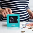 thumbnail image 3 of PRETXORVE Cadenas à Combinaison Argent Pièce Économiseur Rangement Argent Coffre-Fort Piggys, 3 of 6