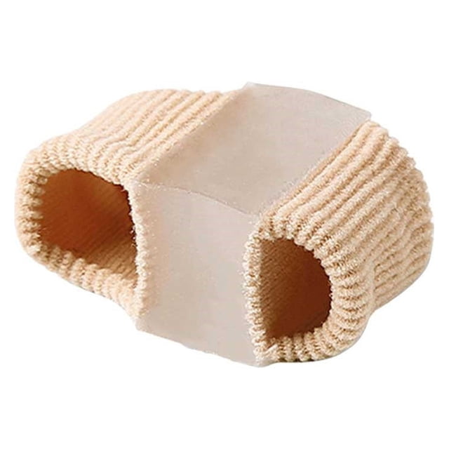Foot Care Category Product Title Toe Spacers Separators with Wicking Breathable Fabric Double Loop Gel Bunion Corrector for Overlapping Toes Gentle Foot Alignment Solution for Comfortable Day to Day