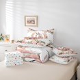 thumbnail image 4 of Ensemble de Literie Cartoon Unicorn Grand Lit 7 Pcs, Ensemble de Douillette Cheval Magique, Ensembles de Douillette d'Animaux Mignons Roses Rouges et Roses Lit Tout-en-un, Accessoires de Literie Aquarelle Dessinés à la Main pour Enfants Garçons Filles, 4 of 4