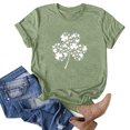 thumbnail image 2 of Blouses à Manches Courtes pour Femmes, Mode Décontractée, T-Shirt à Manches Courtes Imprimé, Blouse d'Été pour Femmes, 2 of 4
