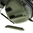 thumbnail image 3 of Casque de Chasse Pliable, Casque de Communication Électronique Rembourré Doux, Vert, 3 of 8