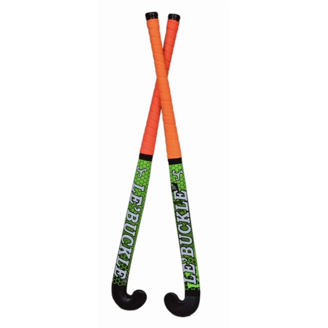 Hockey Set (Unbreakable Plastic Training Sticks) It Has A High Quality Grooved Grip For Perfect Shock Absorption With An Easy To Carry Bag
