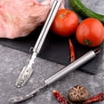thumbnail image 4 of Knife for Kitchen Stainless Steel Scraper Knife Pig Chicken Hair Removal Knife Kitchen Scraper Meat and Poultry Tools. Kitchen Knife, 4 of 9