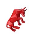 thumbnail image 2 of Maytalsory Add Character To Home Remarkable Bull Sculpture Wonderful Gift Decoration Bulls red, 2 of 6