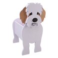 thumbnail image 3 of Cute Dog Plant Pot, Ideal Gifting Lightweight Animal Shaped Cute Plant Container  For Balcony, 3 of 8
